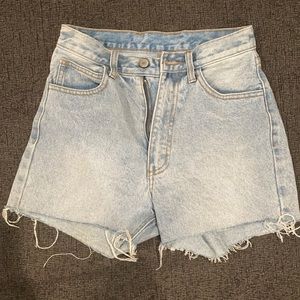 Never worn denim shorts